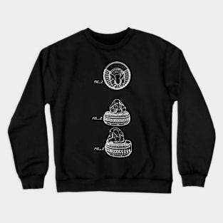 Toy Figure Vintage Patent Drawing Crewneck Sweatshirt